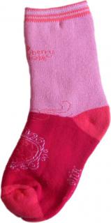Teplé ponožky Jahůdka- Strawberry 953-144 barva: růžová, Velikost: 27-30