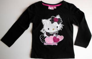Triko Hello Kitty-Charmmy Kitty 1141 barva: černá, Velikost: 3 roky