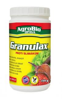 GRANULAX - Na slimáky 750g (Účinný a rychlý přípravek na hubení slimáků, odolný proti vlhkosti, nerozpouští se ani za deště. Hubí slimáky velmi rychle, granule jsou pro ně velmi lákavé. Obsahuje hořkou látku, která zabraňuje náhodnému požití psy nebo)