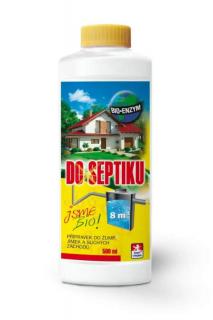 Koncentrát do septiku (Speciální biologický přípravek určený do septiků, žump, suchých záchodů a odpadních jímek.)