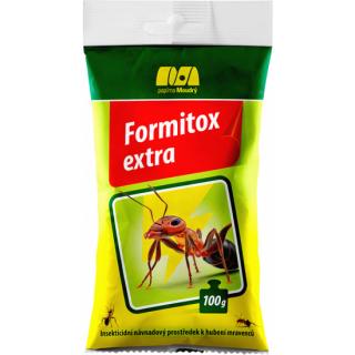 Návnada na hubení mravenců Formitox extra 100g (Přípravek od osvědčeného výrobce Papírna Moudrý je určen na likvidaci mravenců. Návnada se velmi jednoduše používá pouhým nasypáním na požadované místo. Náhradní balení v sáčku. )