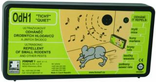 OdH1 tichý - ultrazvukový odpuzovač myší a kun (OdH1 tichý - ultrazvukový odpuzovač myší a kun (Ultrazvukový odpuzovač a plašič drobných hlodavců a škůdců s náhodně měnící se frekvencí.))