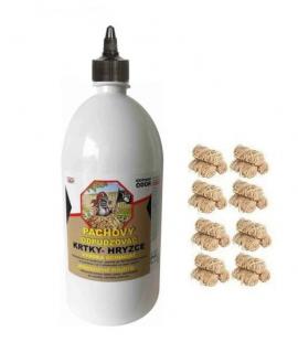 Pachový ohradník - sada na krtky (Pachový ohradník na krtky 200 ml. Plus 24 APLIKAČNÍCH VÁLEČKŮ!)