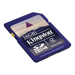 Paměťová SD karta 16GB (Paměťová karta KINGSTON)