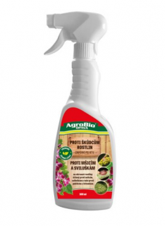 Postřik proti mšicím a sviluškám (Insekticid na přírodní bázi k ošetření okrasných rostlin proti sviluškám, puklicím, štítenkám a mšicím. )