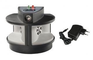 Ultrazvukový odpuzovač kun a hlodavců- Dosah 550 m2 v úhlu 260° (3 reproduktorový odpuzovač s dosahem 550m2 - odpuzuje kuny, hlodavce a hmyz - Akustický tlak 135 dB. Adaptér zdarma.)