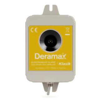 Voděodolný Deramax Klasik - Ultrazvukový plašič  kun a hlodavců (Nový model Voděodolný Deramax Klasik -Deramax®-Klasik - Ultrazvukový plašič  kun a hlodavců. Dosah 300 m2.)