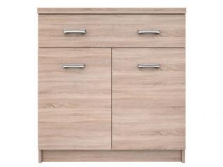 Komoda TOP MIX 2D1S - šířka 80 cm