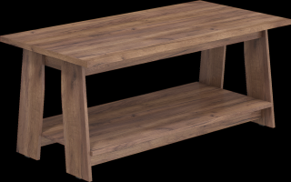 Konferenční stolek Rack 02  Dekor lamina craft bílý