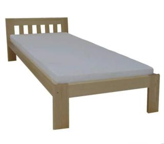Masivní postel LUDMILA 90 x 200 s roštem