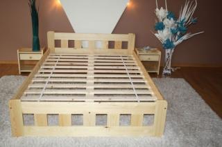 SKLADEM Masivní postel NIKI (160 x 200)