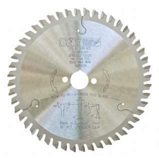 CMT | Pilový kotouč na Corian a plasty ø160/20mm Z48 TFZ/TCG