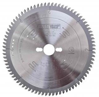 CMT | Pilový kotouč na lamino, plast a neželezné kovy ø 250/30 mm Z80 TCG/TFZ negativ -6°