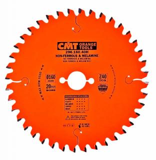 CMT | Pilový kotouč na neželezné kovy a lamino ø160/20mm 56z TFZ/TCG