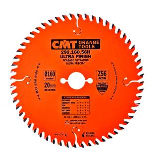 CMT | Pilový kotouč na příčný řez ø 160/20 mm Z56 WZ/ATB