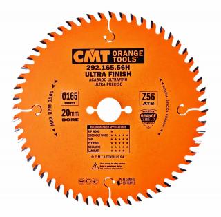 CMT | Pilový kotouč na příčný řez ø 165/20 mm Z56 WZ/ATB