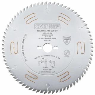 CMT | Pilový kotouč pro příčné řezy - D250/30 mm Z80 WZ/ATB odhlučněný