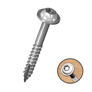 Milescraft | PocketScrews - vruty pro kapsové spoje Délka: 32 mm, Obsah balení: 100 ks, závit: hrubý (coarse)