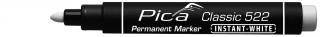 Pica -  Marker permanentní značkovač  bílý