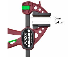 Piher - jednoruční rychlosvěrka -  Mini Quick -15cm délka: 150 mm