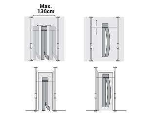 Piher | Magnetické protiprachové dveře