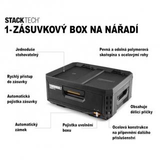 Toughbuilt | StackTech® - box na nářadí s 1zásuvkou