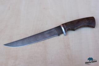 Filetovací nůž z damaškové oceli Piskoř