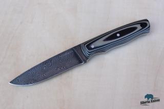 Nůž z damaškové oceli Houbař