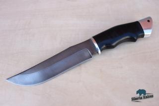 Ručně kovaný lovecký nůž z damaškové oceli Buchar