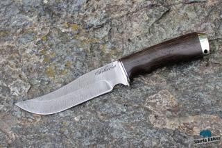 Ručně kovaný nůž z damašku Nosorožec