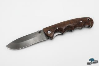Zavírací ručně sestavený nůž z oceli ch12mf (čsn 195772) Baribal