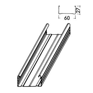 CD profil Knauf 60 x 27 x 2600mm (délka 2600mm)