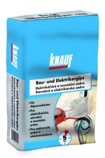 Elektrikářská a montážní sádra Knauf BAU- UND ELEKTRIKERGIPS (pytel 16 kg)