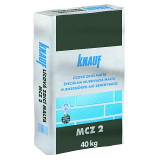 Lícová zdicí malta Knauf MCZ 2 30kg (pytel 30 kg)