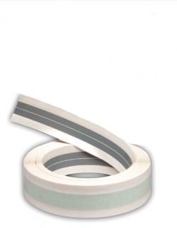 Pružná kovová páska s papírovým krytím (role /30,48 m)
