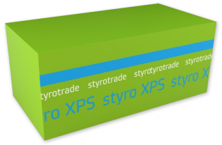 Styro XPS 300 SP - I | Extrudovaný polystyren, rovná hrana (40-120 mm) - 180 mm, 1250 x 600 mm (balení: 1,5 m2)