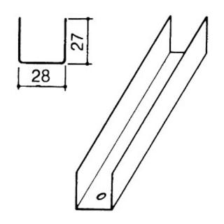 UD profil Knauf 3000mm (délka 3000 mm)