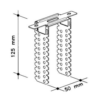 Závěs přímý pro dřevěné latě 50 mm Knauf (balení 100 ks)