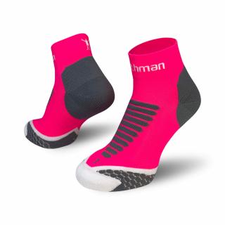 Compress Elite Low  Kompresní kotníkové Ponožky Barva: Růžová, Velikost: 42-47