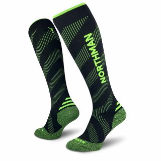 Compress High Elite  Kompresní Ponožky (Podkolenky) Barva: Zelená, Velikost: 36-41