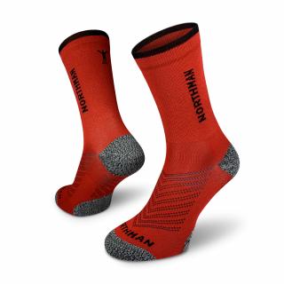 Etape  Cyklistické Ponožky se Speciálním Měkčením Barva: Červená, Velikost: 36-38