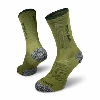 Etape  Cyklistické Ponožky se Speciálním Měkčením Barva: Zelená, Velikost: 36-38