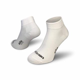 Multisport Low Ultralight  Univerzální Sportovní Kotníkové Ponožky Barva: Bílá, Velikost: 36-38