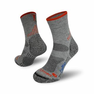 Multisport  Univerzální Sportovní Ponožky Barva: Světle šedá, Velikost: 34-35