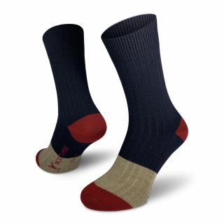 Narvik Merino  Společenské Merino Ponožky Barva: Půlnoční, Velikost: 36-38