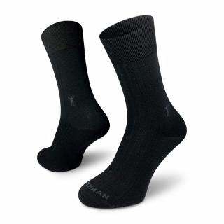 Odin Merino  Společenské Merino Ponožky Barva: Černá, Velikost: 36-38