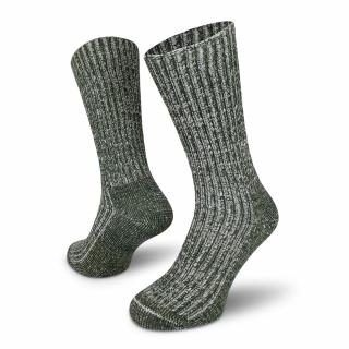 Perun  Turistické/Domácí  Merino Ponožky Barva: Zelená, Velikost: 42-44