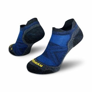 Run Merino PRO low  Profesionální Běžecké Merino Ponožky Barva: Modrá, Velikost: 36-38