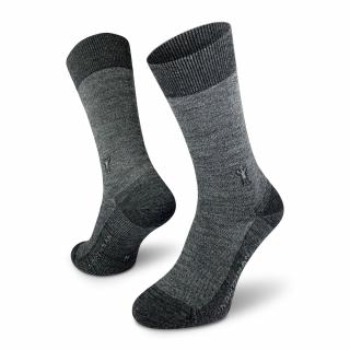 Skagen Merino  Společenské Merino Ponožky Barva: Světle šedá, Velikost: 36-38