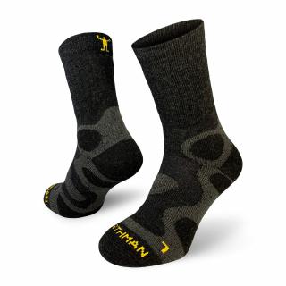 Svarog  Turistické Merino Ponožky Barva: Černá, Velikost: 36-38
